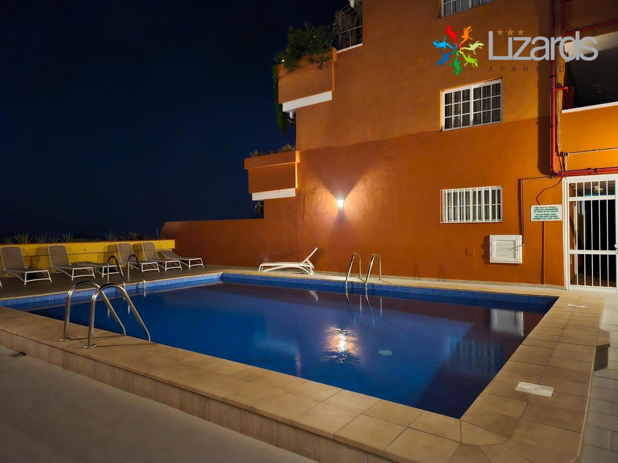 7Lizards - Ocean View Apartments Puerto de Santiago  Eksteriør bilde