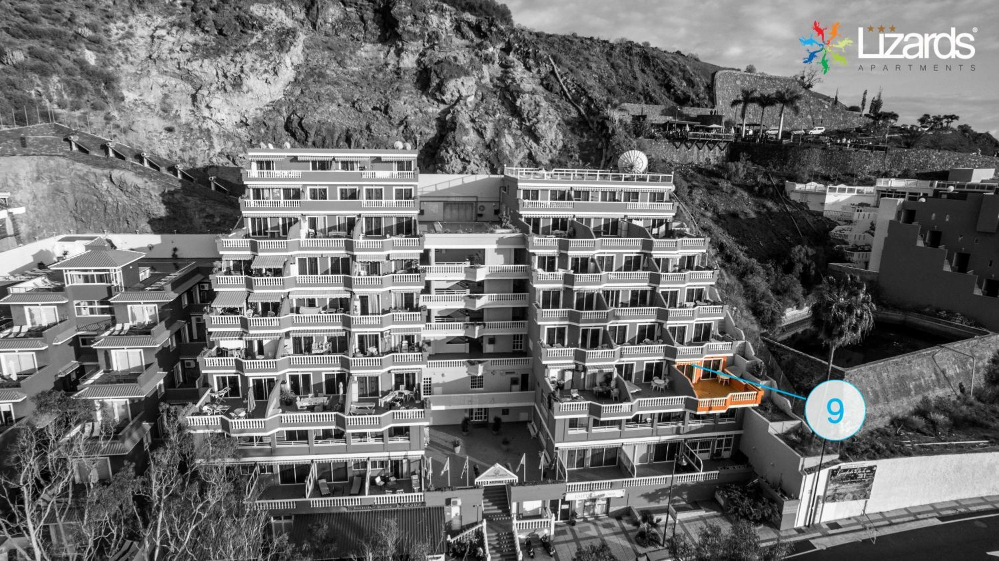 7Lizards - Ocean View Apartments Puerto de Santiago  Rom bilde